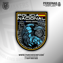 Cargar imagen en el visor de la galería, EMBLEMA GRUPO CONTRA LAS PERSONAS - PJ - MADRID CENTRO
