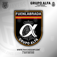 Cargar imagen en el visor de la galería, EMBLEMA GRUPO ALFA - FUENLABRADA
