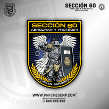 Cargar imagen en el visor de la galería, EMBLEMA SECCIÓN 60 PROMOCIÓN XLI - E.B. POLICÍA NACIONAL 2025-26
