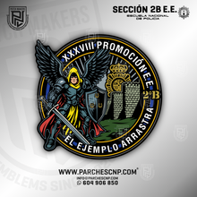 Cargar imagen en el visor de la galería, EMBLEMA SECCION 2ºB PROMOCIÓN XXXVIII ESCALA EJECUTIVA
