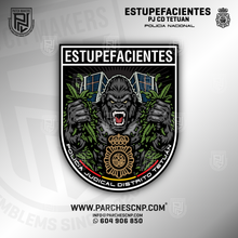 Cargar imagen en el visor de la galería, EMBLEMA ESTUPEFACIENTES DE LA COMISARÍA DE DISTRITO TETUÁN
