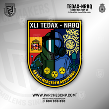 Cargar imagen en el visor de la galería, EMBLEMA CONMEMORATIVO DEL XLI CURSO TEDAX AÑO 2024-2026
