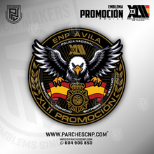 Cargar imagen en el visor de la galería, EMBLEMA PROMOCIÓN XLII E.B. POLICÍA NACIONAL (ÁGUILA)
