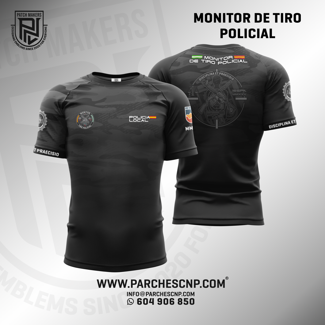 CAMISETA MONITOR DE TIRO - IESPA MMXXV