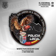 Cargar imagen en el visor de la galería, EMBLEMA POLICIA LOCAL DE SAN LORENZO DE EL ESCORIAL - PROMOCIÓN LXI
