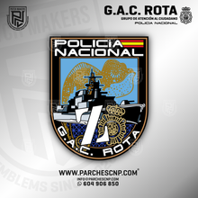 Cargar imagen en el visor de la galería, EMBLEMA DE BRAZO DEL G.A.C DE LA COMISARÍA DE ROTA
