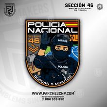 Cargar imagen en el visor de la galería, EMBLEMA SECCIÓN 46 PROMOCIÓN XLI - E.B. POLICÍA NACIONAL 2025-26

