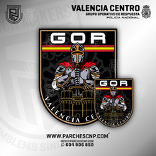 Cargar imagen en el visor de la galería, PARCHE DE BRAZO DEL G.O.R. DISTRITO CENTRO - VALENCIA
