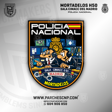 Cargar imagen en el visor de la galería, EMBLEMA CIMACC - H50 MADRID - TURNO MORTADELOS
