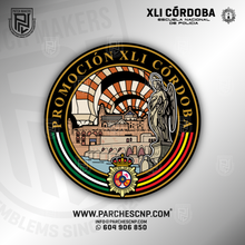 Cargar imagen en el visor de la galería, EMBLEMA PROVINCIA DE CÓRDOBA PROMOCIÓN XLI E.B. POLICÍA NACIONAL
