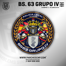 Cargar imagen en el visor de la galería, EMBLEMA CONMEMORATIVO IVASPE BS-63 GRUPO IV
