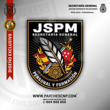 Cargar imagen en el visor de la galería, EMBLEMA DE PERSONAL Y FORMACIÓN DE LA JEFATURA SUPERIOR DE POLICÍA DE MADRID
