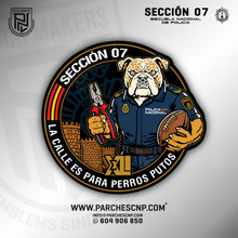Cargar imagen en el visor de la galería, EMBLEMA SECCIÓN 07 PROMOCIÓN XLI - E.B. POLICÍA NACIONAL 2025-26
