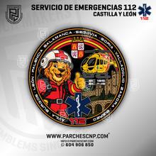 Cargar imagen en el visor de la galería, EMBLEMA EMERGENCIAS 112 CYL - HELICÓPTEROS
