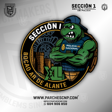 Cargar imagen en el visor de la galería, EMBLEMA SECCIÓN 01 PROMOCIÓN XLI - E.B. POLICÍA NACIONAL 2025-26
