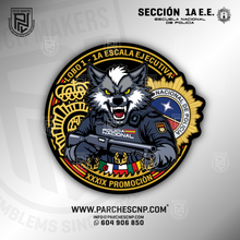 Cargar imagen en el visor de la galería, EMBLEMA SECCIÓN 1A - LOBO 1 - PROMOCIÓN XXXIX ESCALA EJECUTIVA
