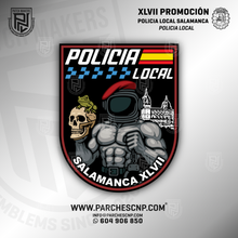 Cargar imagen en el visor de la galería, EMBLEMA XLVII PROMOCIÓN POLICIA LOCAL DE SALAMANCA
