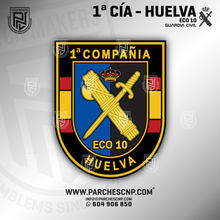Cargar imagen en el visor de la galería, EMBLEMA GUARDIA CIVIL 1ª CÍA HUELVA
