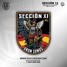 Cargar imagen en el visor de la galería, EMBLEMA SECCIÓN 11 PROMOCIÓN XLI - E.B. POLICÍA NACIONAL 2025-26
