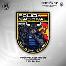 Cargar imagen en el visor de la galería, EMBLEMA SECCIÓN 12 PROMOCIÓN XLI - E.B. POLICÍA NACIONAL 2025-26
