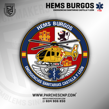 Cargar imagen en el visor de la galería, EMBLEMA EMERGENCIAS 112 CYL - HEMS BURGOS
