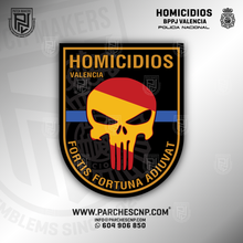 Cargar imagen en el visor de la galería, EMBLEMA DE BRAZO GRUPO HOMICIDIOS DE VALENCIA
