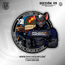 Cargar imagen en el visor de la galería, EMBLEMA SECCIÓN 49 PROMOCIÓN XLI - E.B. POLICÍA NACIONAL 2025-26
