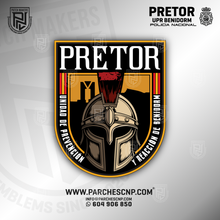 Cargar imagen en el visor de la galería, EMBLEMA U.P.R. - PRETOR - BENIDORM
