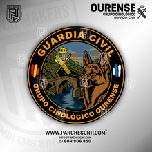 Cargar imagen en el visor de la galería, EMBLEMA SERVICIO CINOLÓGICO OURENSE GUARDIA CIVIL
