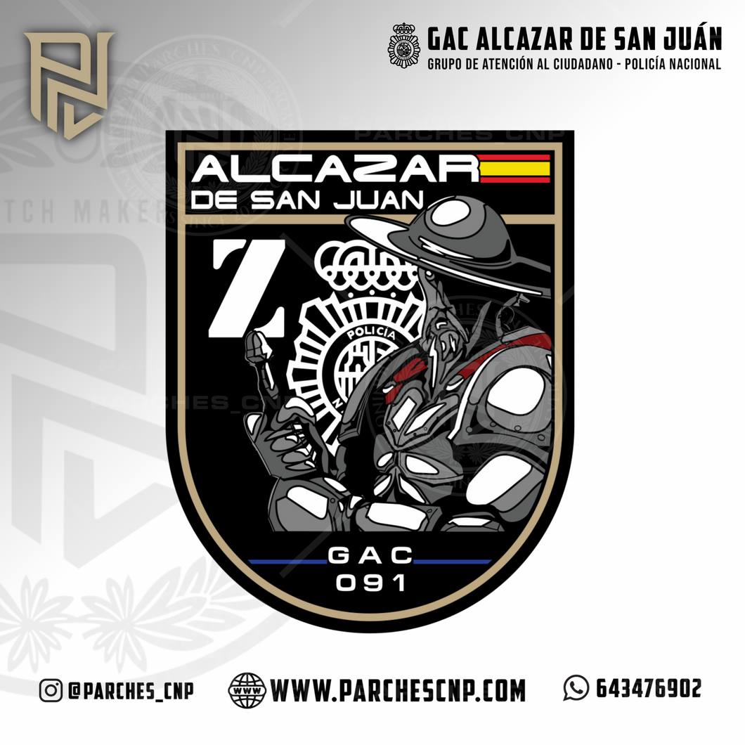 EMBLEMA DE BRAZO G.A.C. ALCAZAR DE SAN JUAN