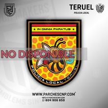 Cargar imagen en el visor de la galería, EMBLEMA POLICIA LOCAL DE TERUEL - GRUPO 3
