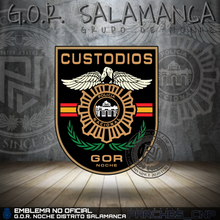 Cargar imagen en el visor de la galería, EMBLEMA DE BRAZO G.O.R. NOCHE DISTRITO SALAMANCA - MADRID
