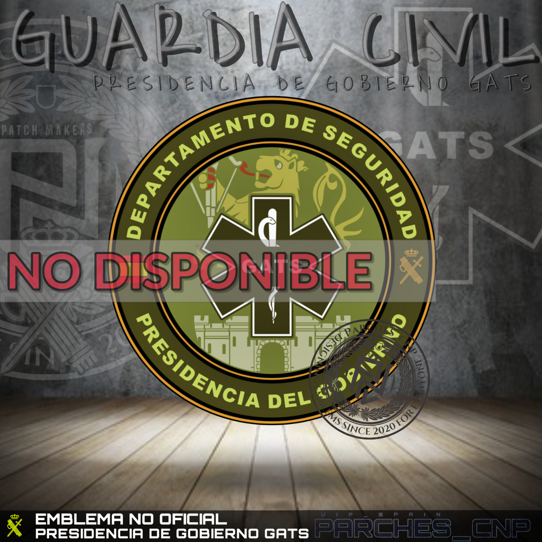 EMBLEMA GUARDIA CIVIL - PRESIDENCIA DE GOBIERNO - GATS