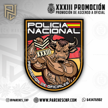 Cargar imagen en el visor de la galería, EMBLEMA CONMEMORATIVO PROMOCIÓN XXXIlI OFICIAL DE POLICÍA 2024/25
