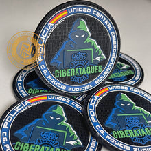 Cargar imagen en el visor de la galería, EMBLEMA CIBERATAQUES - C.G. POLICÍA JUDICIAL - CIBERDELINCUENCIA
