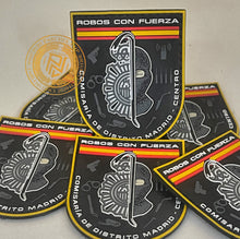 Cargar imagen en el visor de la galería, EMBLEMA ROBOS CON FUERZA COMISARÍA DE CENTRO - MADRID
