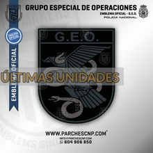 Cargar imagen en el visor de la galería, EMBLEMA GRUPO ESPECIAL DE OPERACIONES (G.E.O.)
