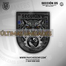 Cargar imagen en el visor de la galería, EMBLEMA SECCIÓN 05 PROMOCIÓN XLI - E.B. POLICÍA NACIONAL 2025-26
