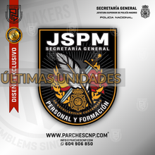 Cargar imagen en el visor de la galería, EMBLEMA DE PERSONAL Y FORMACIÓN DE LA JEFATURA SUPERIOR DE POLICÍA DE MADRID

