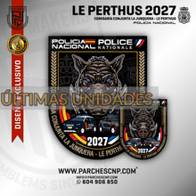 Cargar imagen en el visor de la galería, EMBLEMA COMISARÍA CONJUNTA LA JUNQUERA - LE PERTHUS COMISSARIAT COMMUN 2027
