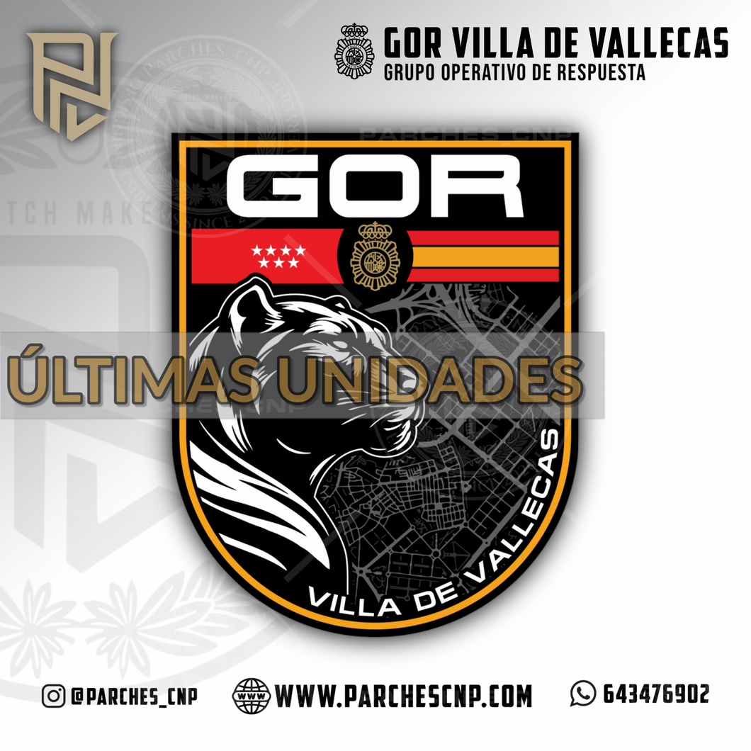 EMBLEMA DE BRAZO VILLA DE VALLECAS RESTYLING