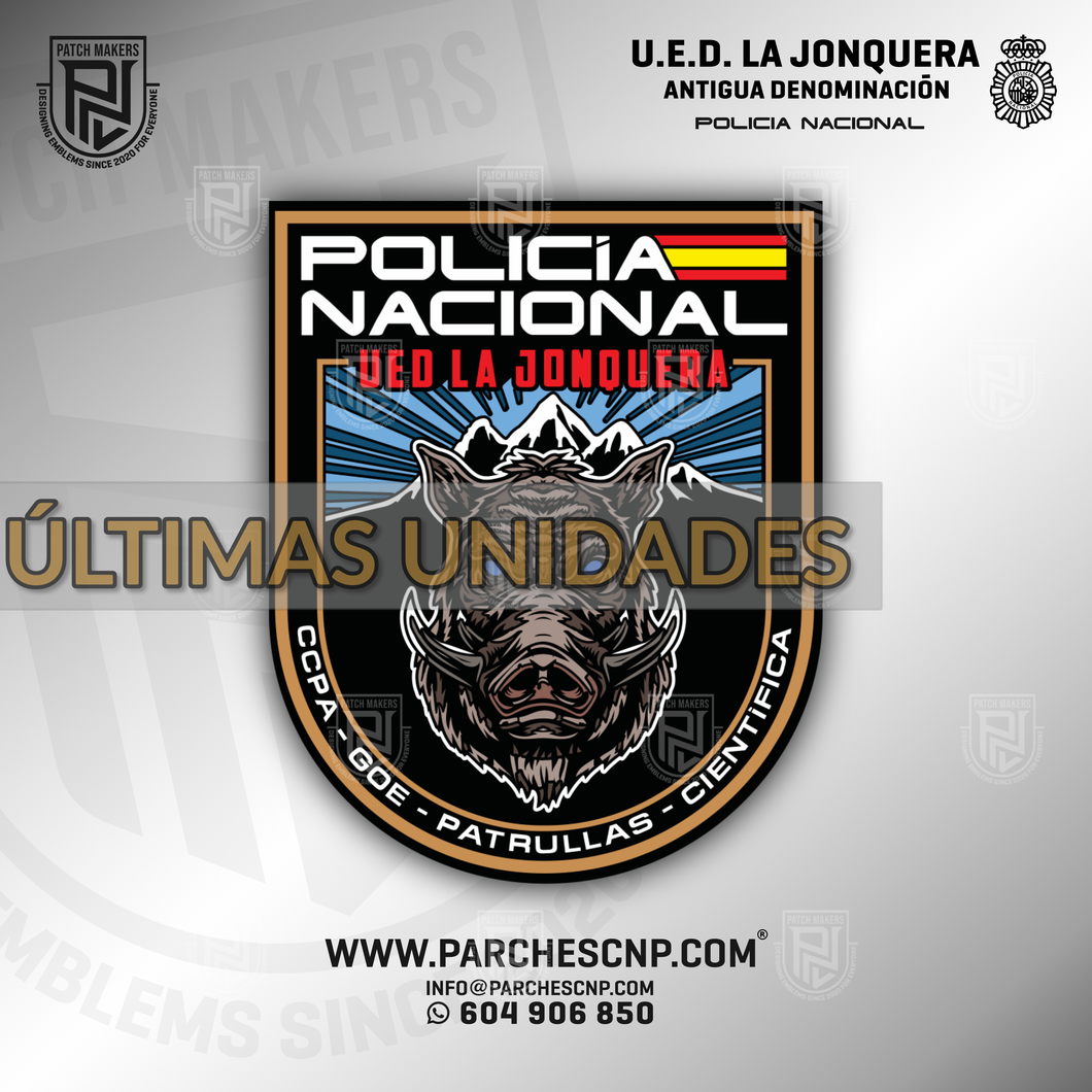 EMBLEMA DE BRAZO UNIDAD EXTRANJERÍA Y DOCUMENTACIÓN DE LA JONQUERA