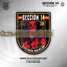 Cargar imagen en el visor de la galería, EMBLEMA SECCIÓN 14 PROMOCIÓN XLI - E.B. POLICÍA NACIONAL 2025-26
