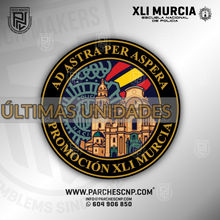 Cargar imagen en el visor de la galería, EMBLEMA COMUNIDAD DE MURCIA PROMOCIÓN XLI E.B. POLICÍA NACIONAL
