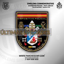 Cargar imagen en el visor de la galería, EMBLEMA CONMEMORATIVO DISPOSITIVO POLICIAL - PAPA LEÓN XIV

