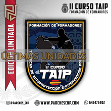 Cargar imagen en el visor de la galería, EMBLEMA II CURSO TAIP - TÉCNICAS DE AUTOPROTECCIÓN E INTERVENCIÓN POLICIAL (FORMACIÓN DE FORMADORES)
