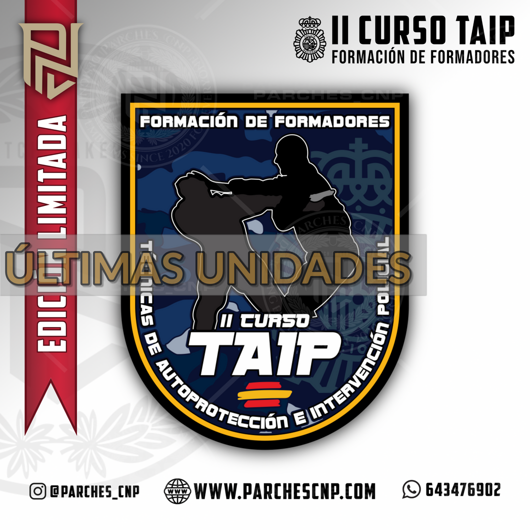 EMBLEMA II CURSO TAIP - TÉCNICAS DE AUTOPROTECCIÓN E INTERVENCIÓN POLICIAL (FORMACIÓN DE FORMADORES)