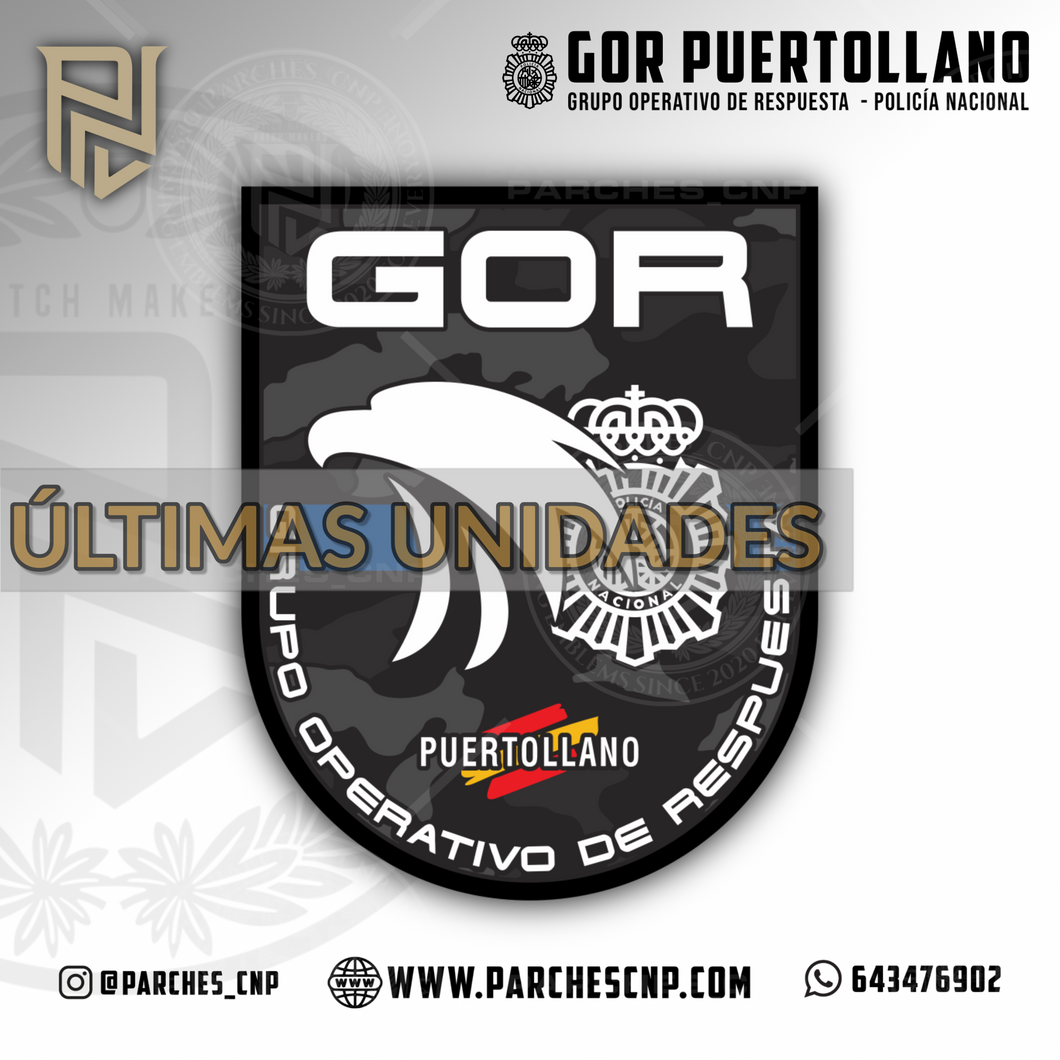 EMBLEMA BRAZO G.O.R. PUERTOLLANO