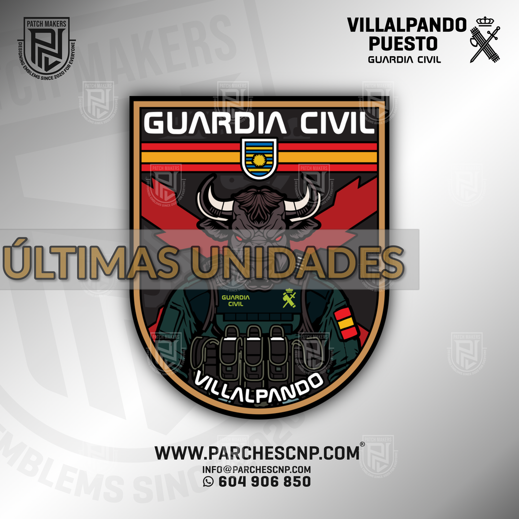 EMBLEMA GUARDIA CIVIL PUESTO DE VILLALPANDO (ZAMORA)