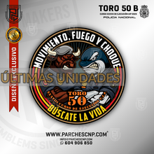 Cargar imagen en el visor de la galería, EMBLEMA TORO 50 - CURSO XXXVIII UIP - 2025 TURNO B
